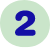 Icono del número 2