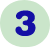 Icono del número 3